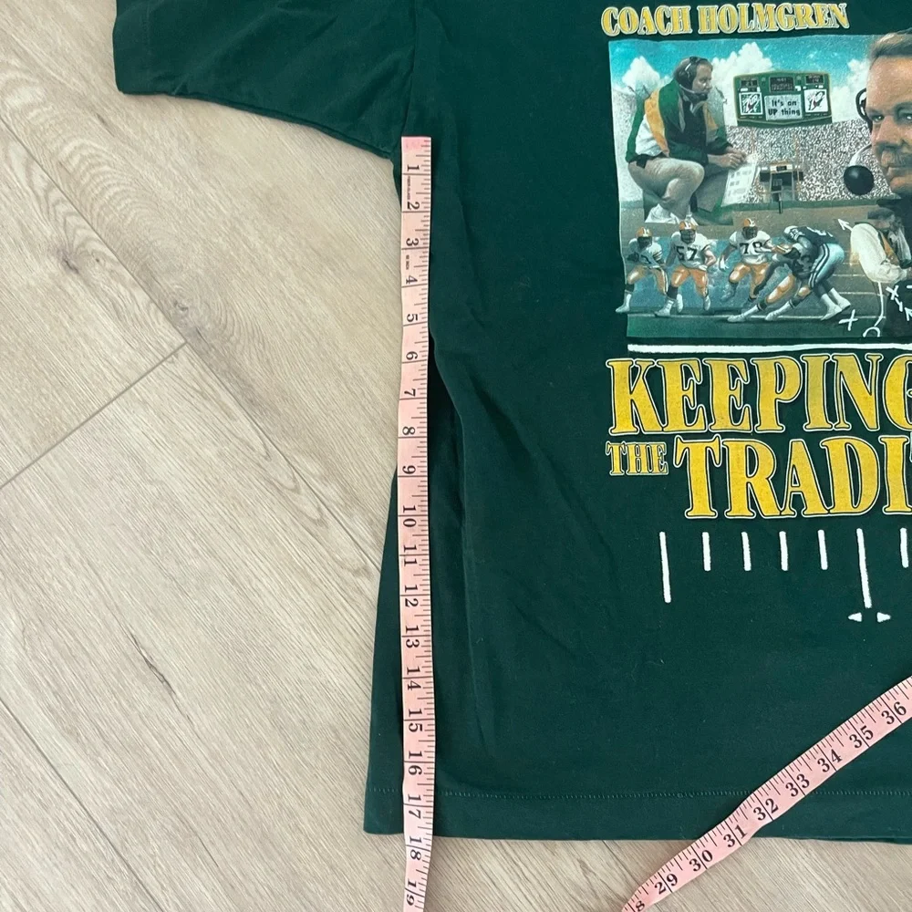 Vintage Green Bay Packers 90s Mike‎ Holmgren Tshirt